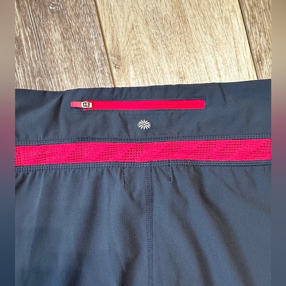 🛍️Tangerine Gray Capri with pink and tiny back zipper pocket size S - Picture 4 of 7